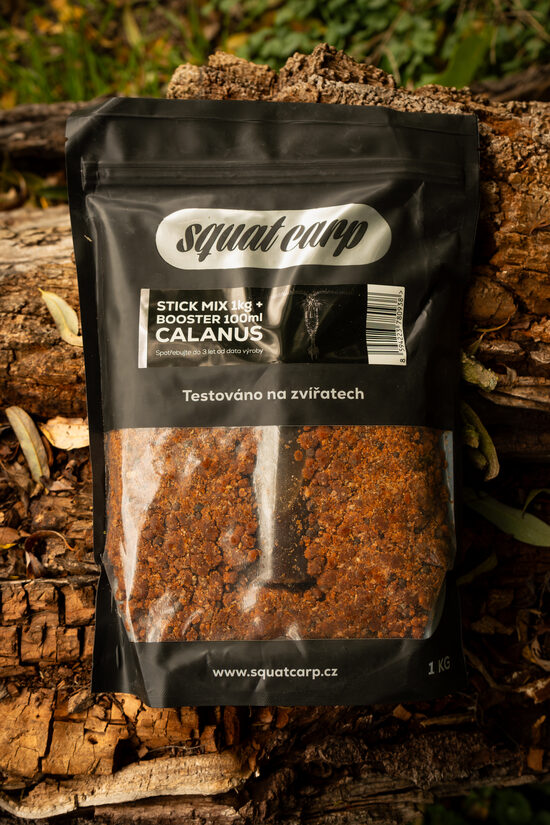 SQUAT CARP - Stick mix Calanus 1kg + booster 100ml